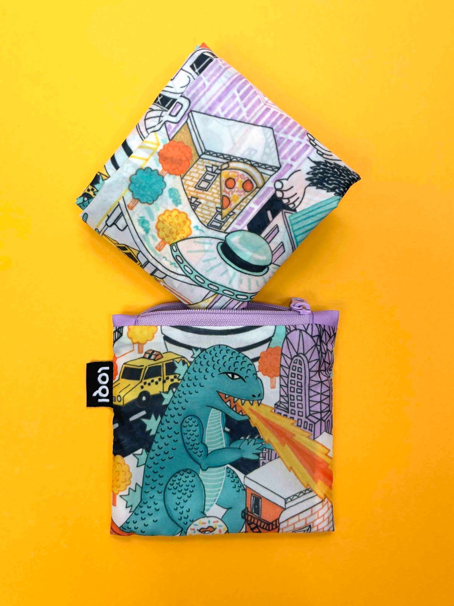 Pop Culture New York Recycled Bag