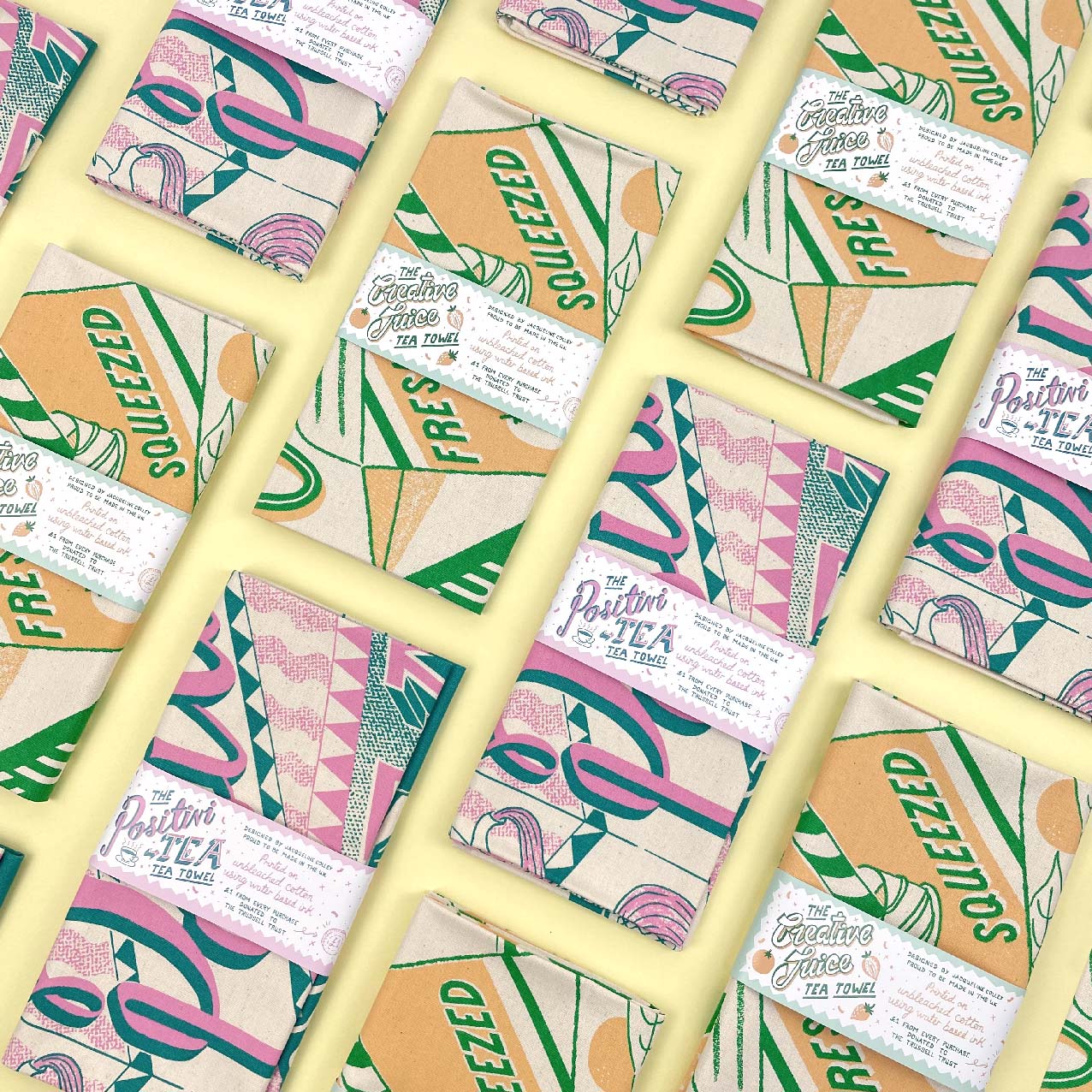 Positivi TEA - Tea Towel