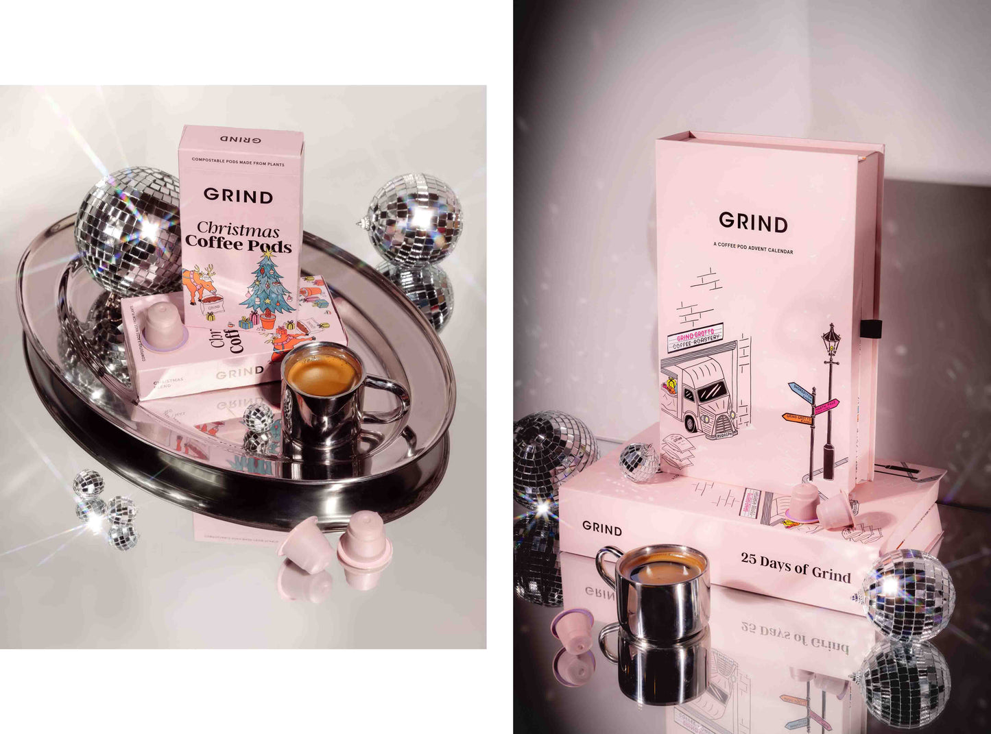 GRIND Grotto Advent Calendar illustration