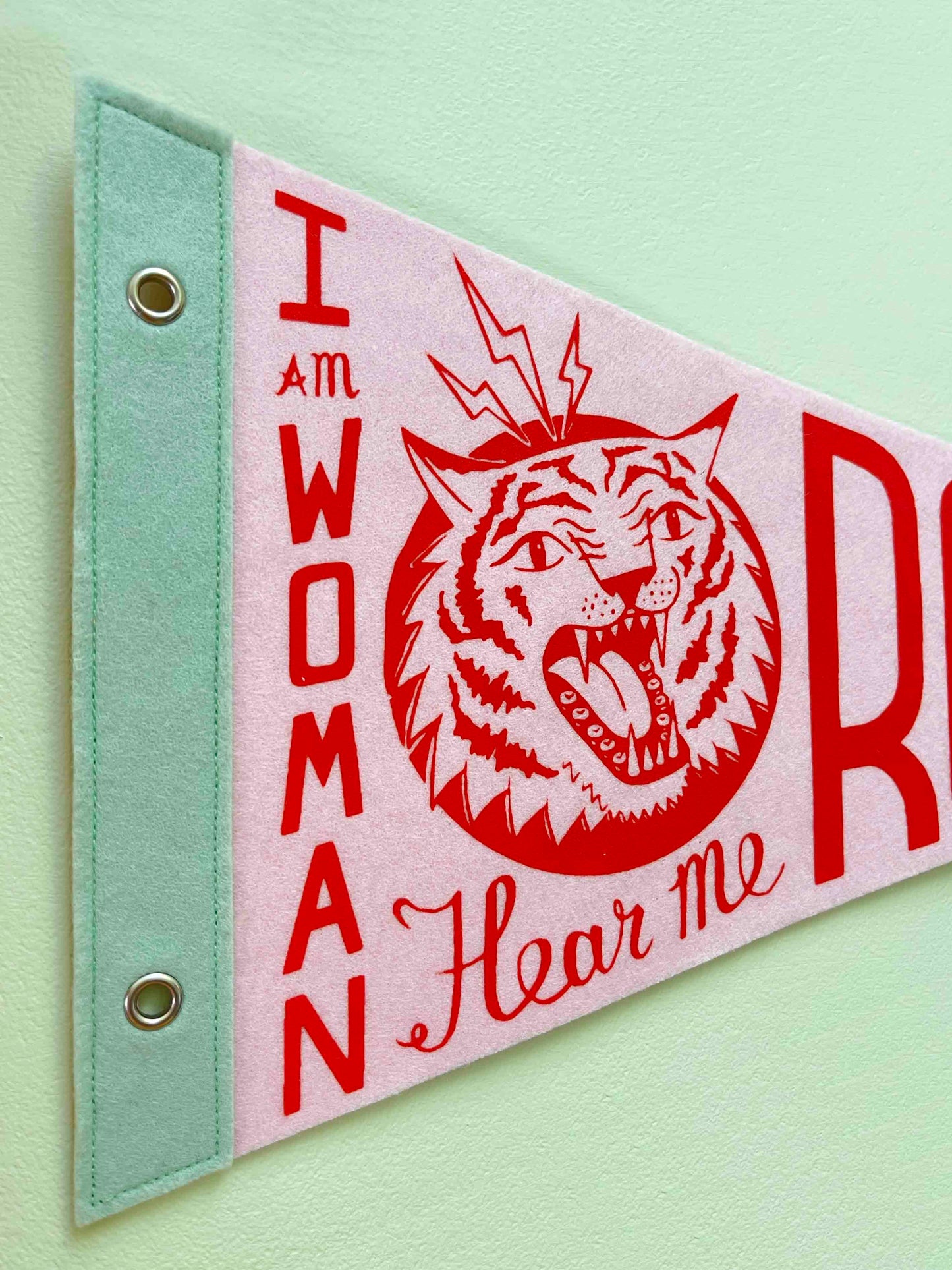 Feminist Tiger Pennant