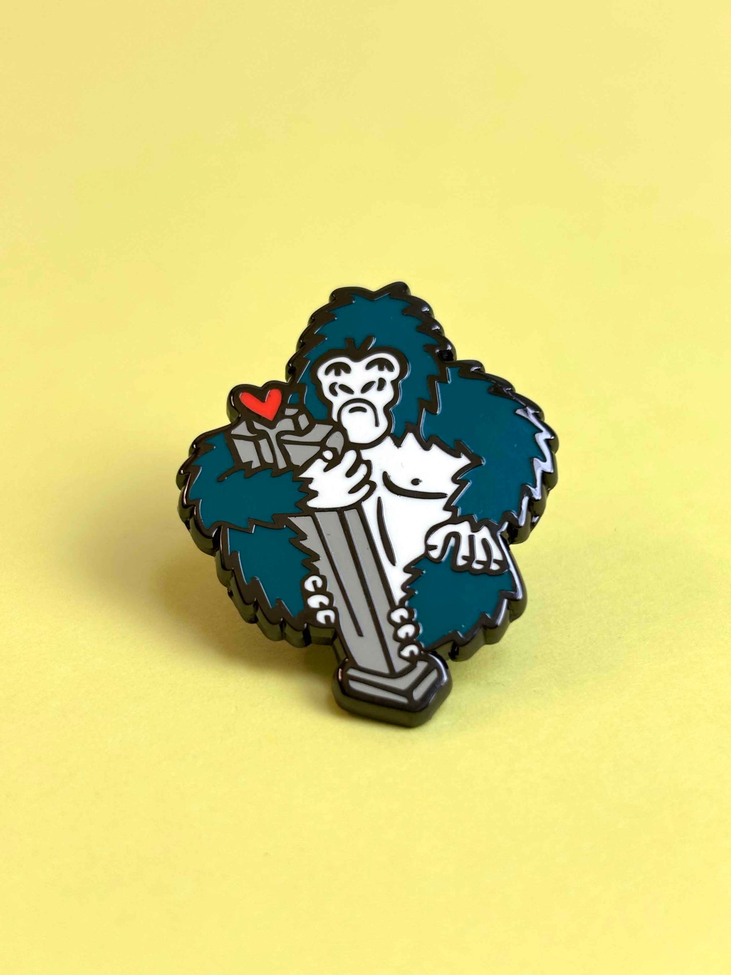 NYC King Kong Enamel Pin