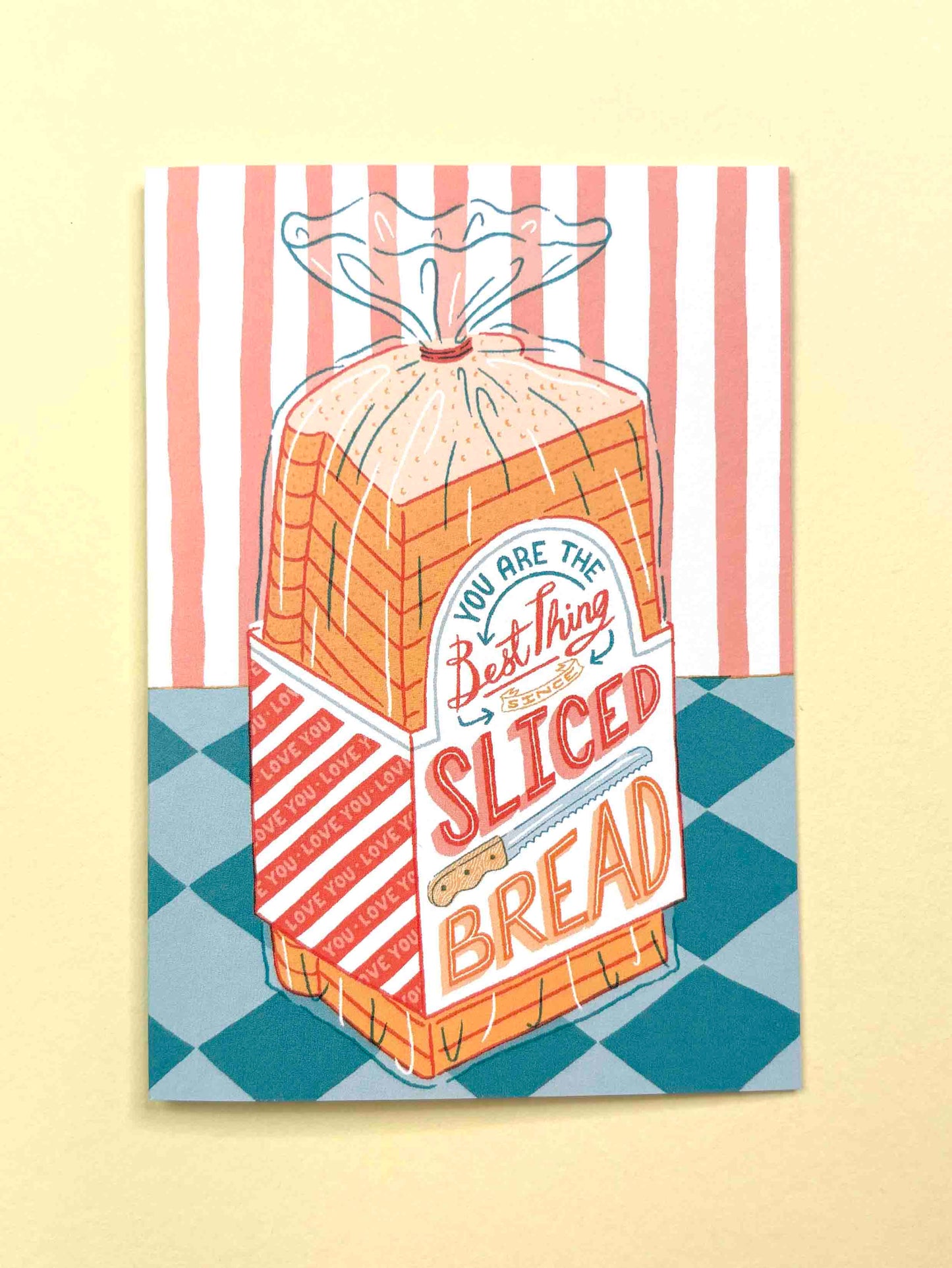 Sliced Bread, Appreciation Card