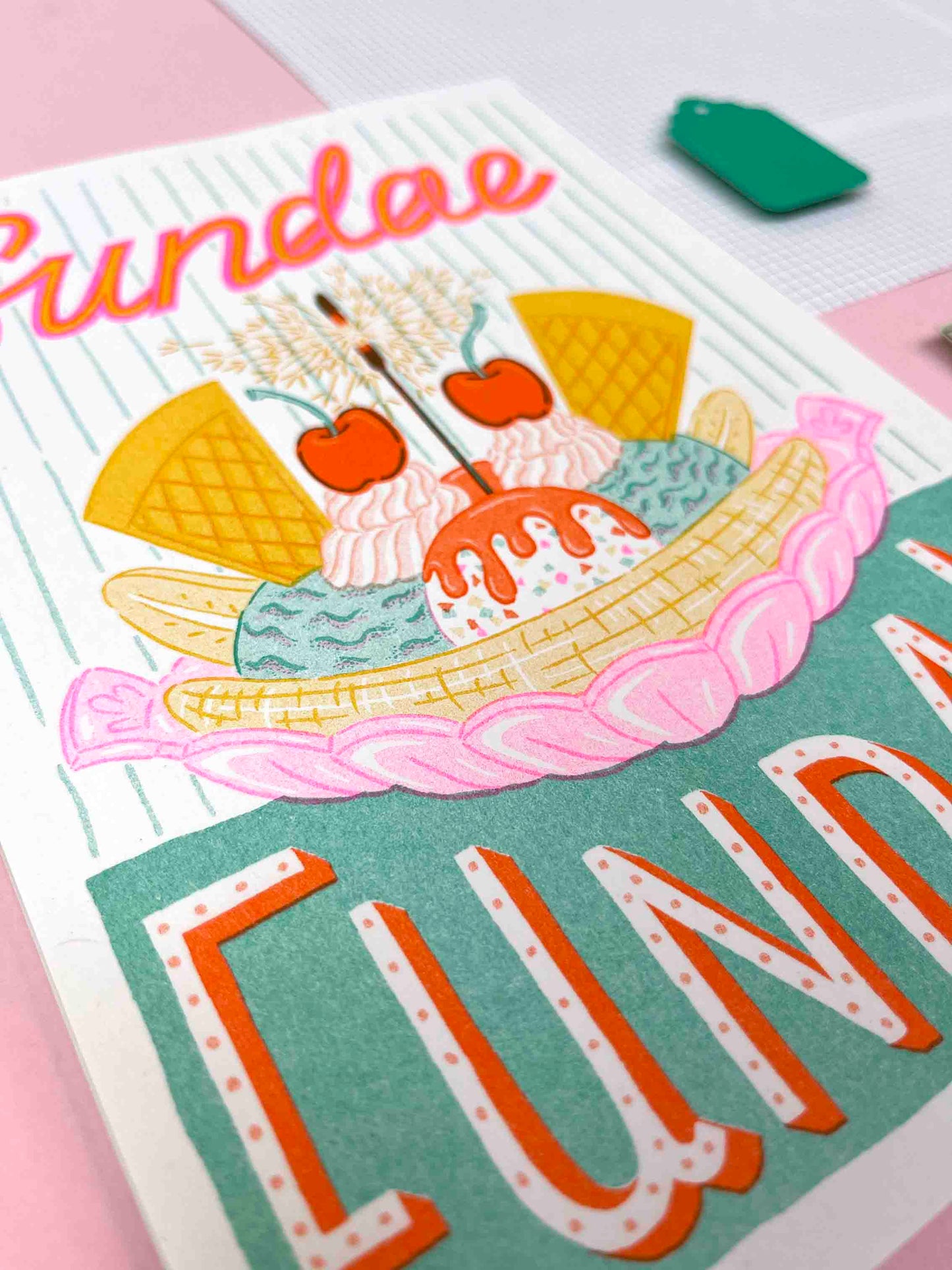 A5 Ice Cream Print