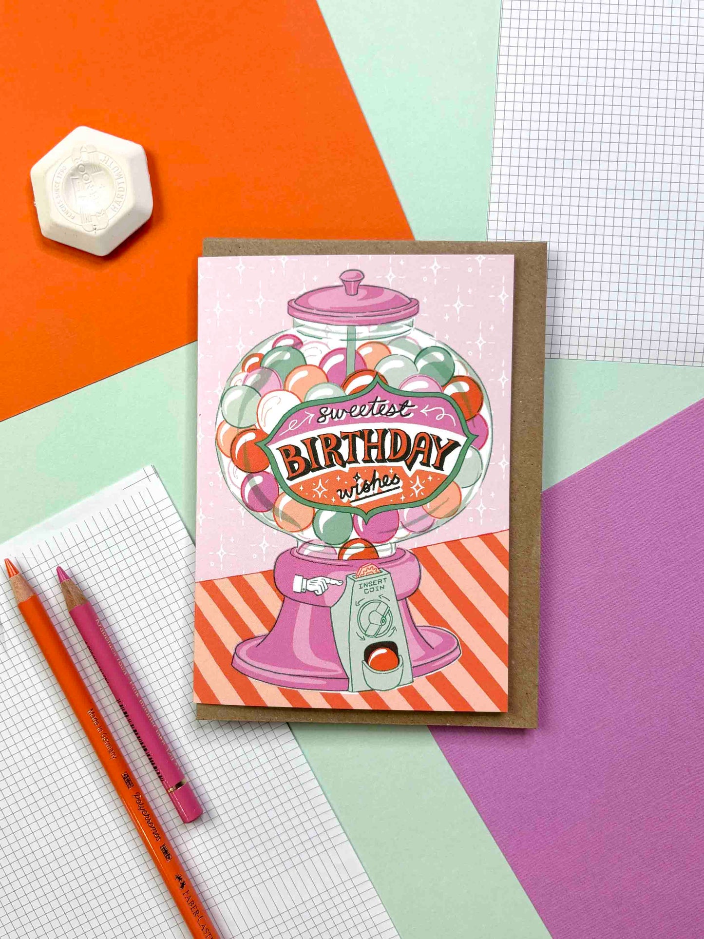 Sweetest Birthday Wishes, Greeting Card