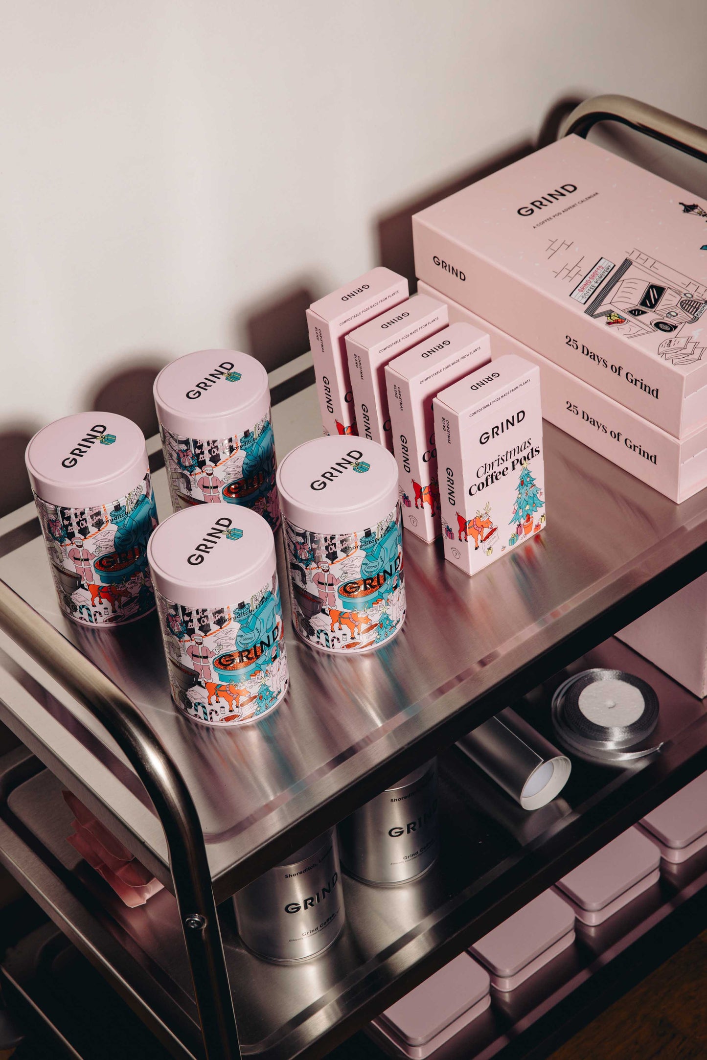 GRIND Grotto Advent Calendar illustration