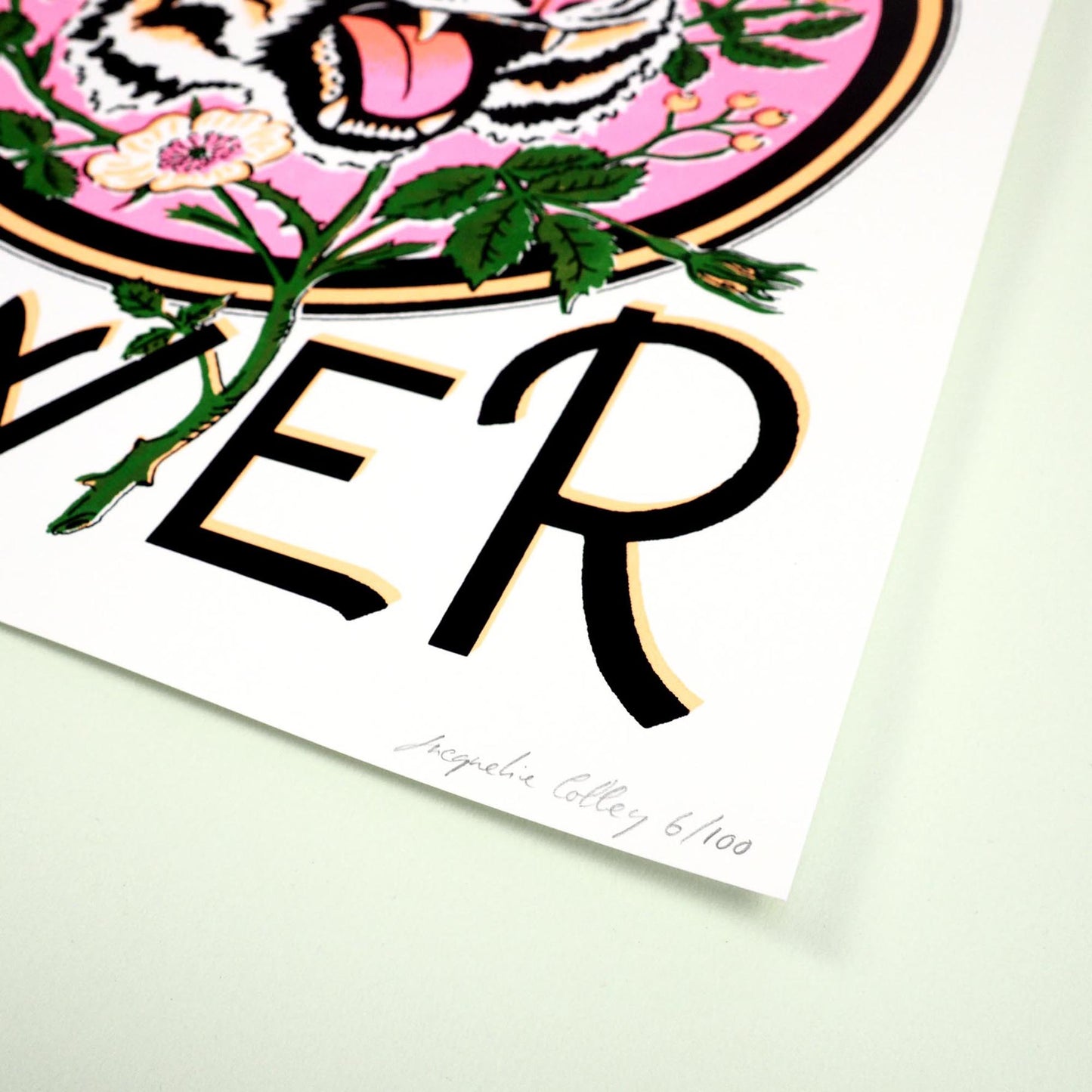 A2 Love is Power Silk Screen Print