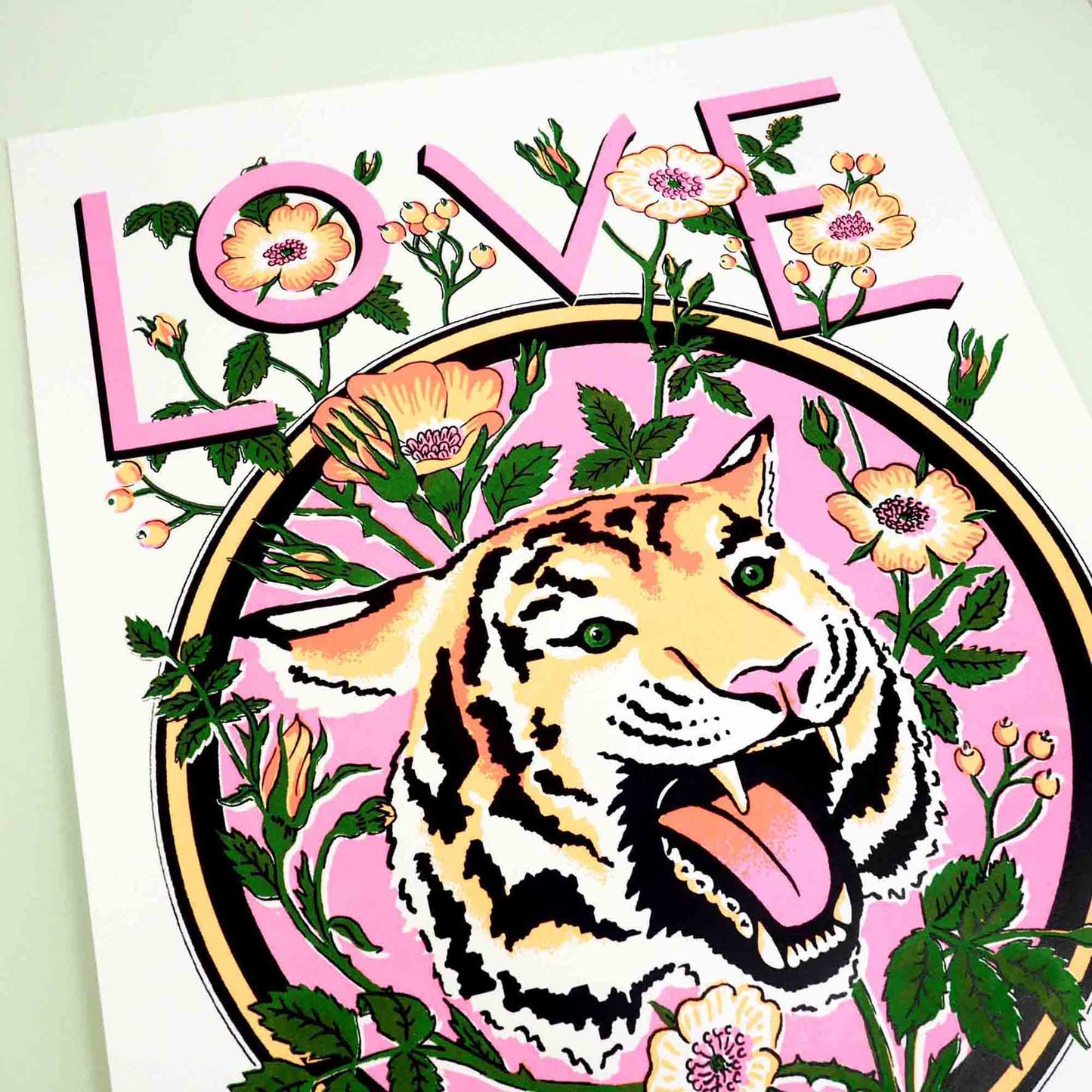 A2 Love is Power Silk Screen Print