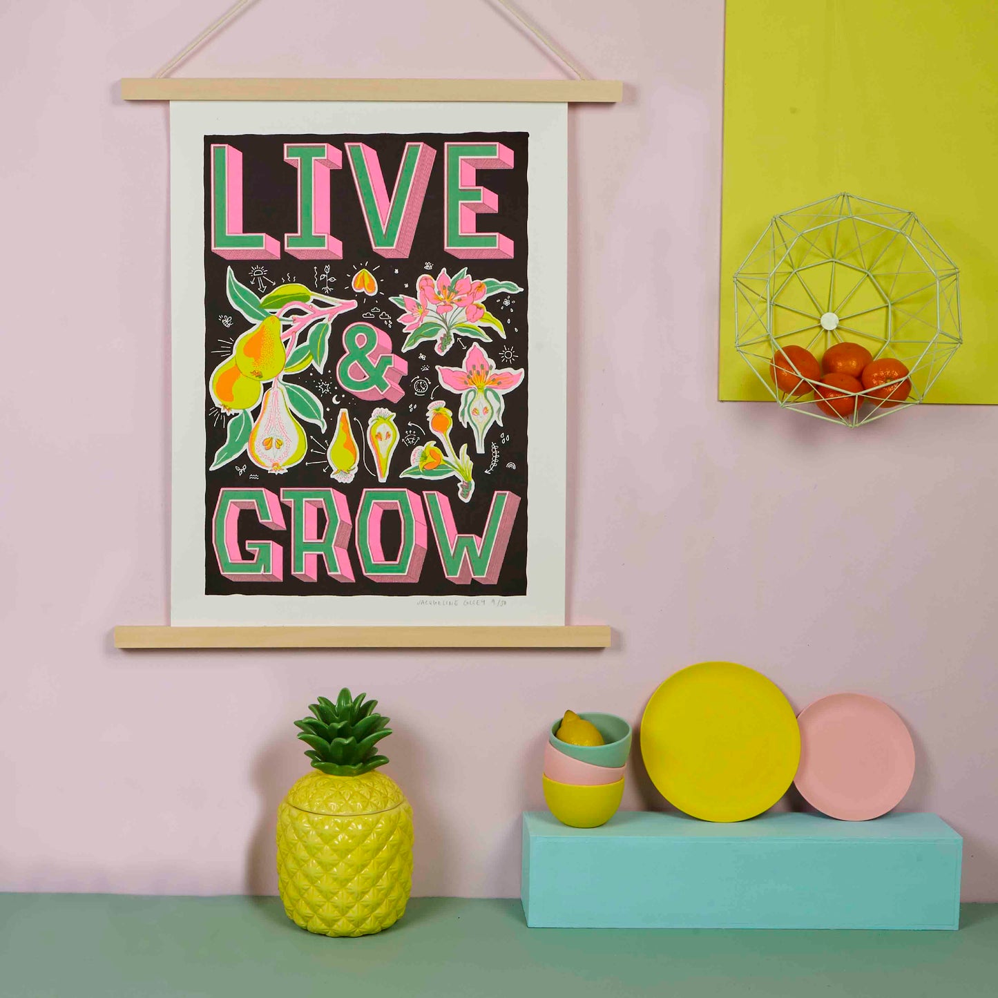 B3 Live &amp; Grow Screen Print